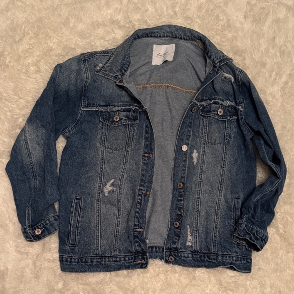 Kancan denim jacket size large